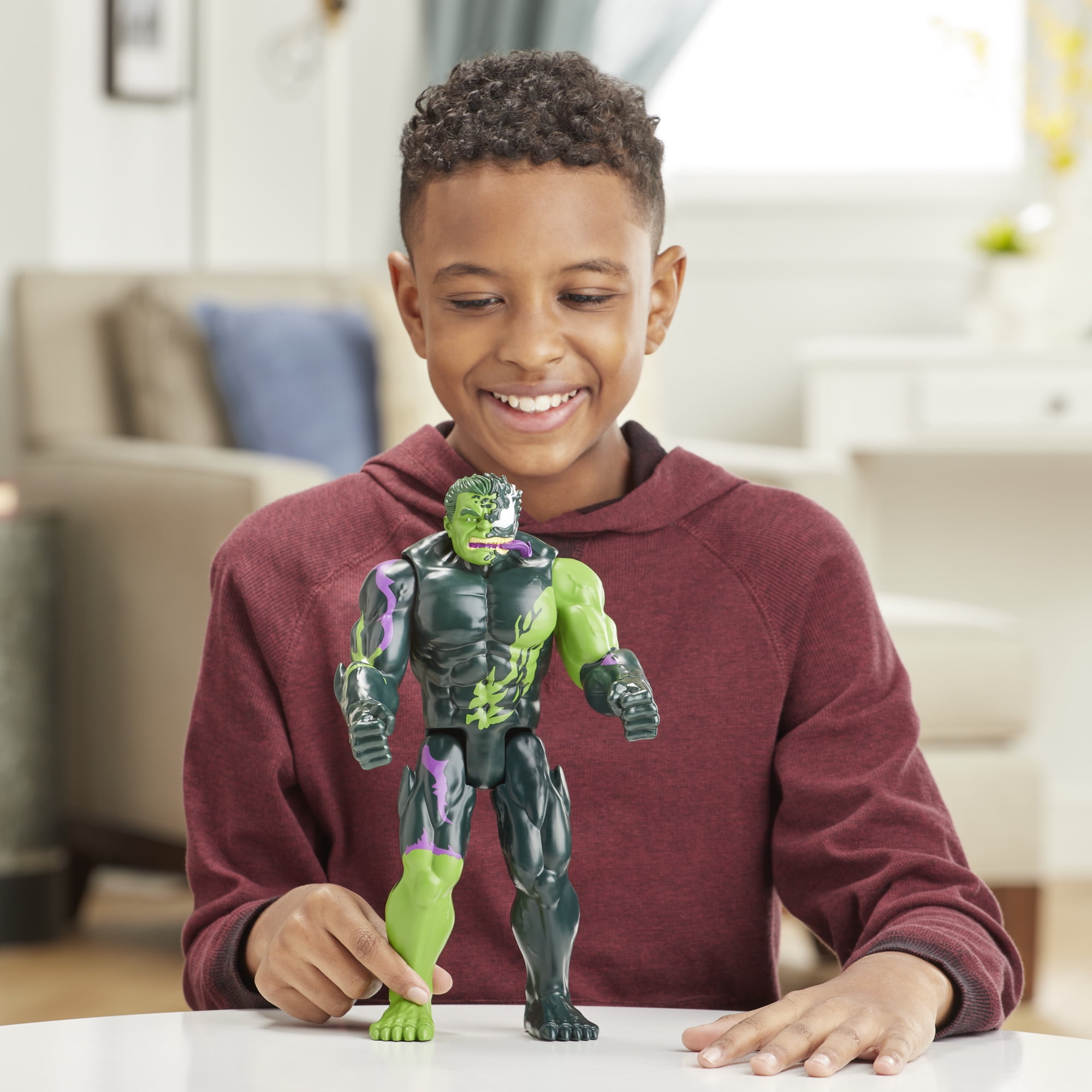 Only At Walmart: Spider-Man Maximum Venom Titan Hero Iron Man Vs. Venomized Hulk - Walmart.com - Walmart.com