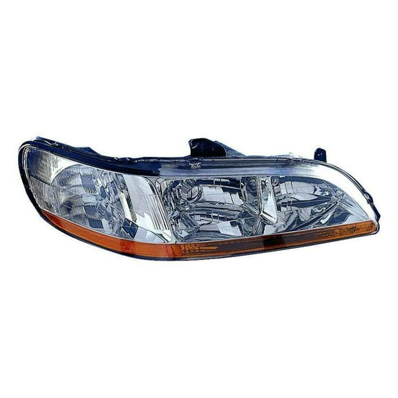 KAI New CAPA Certified Premium Replacement Passenger Side Headlight Assembly, Fits 2001-2002 Honda Accord Coupe