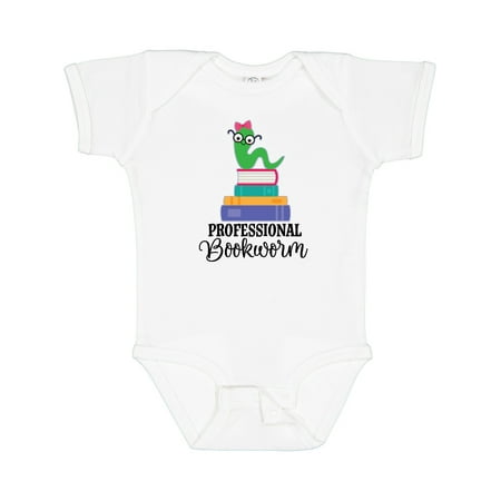 

Inktastic Professional Bookworm Gift Gift Baby Girl Bodysuit