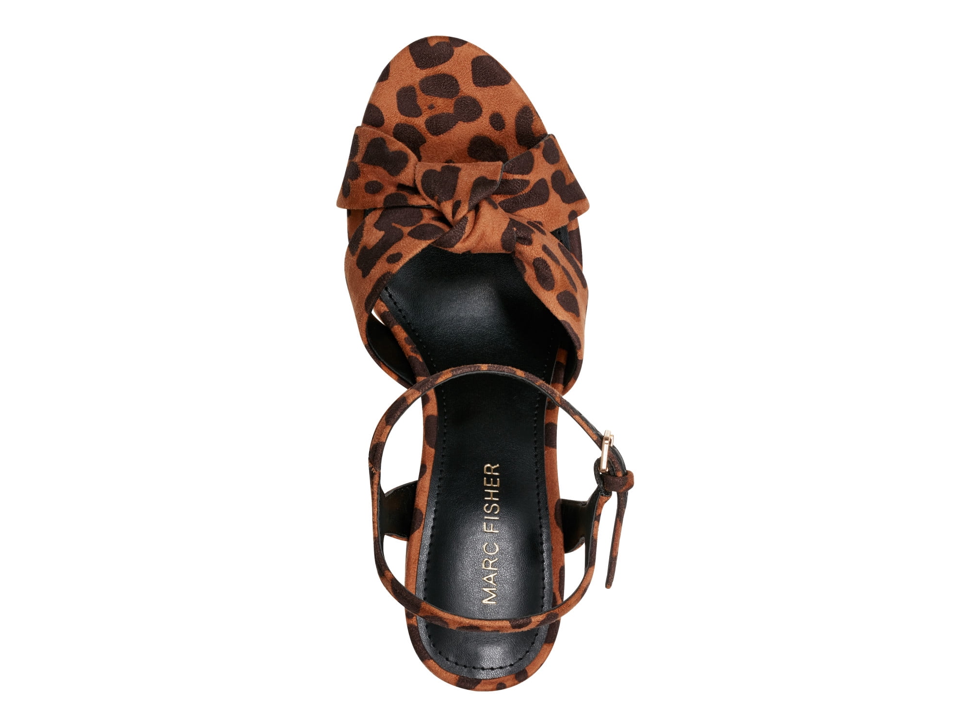 Marc Fisher Women's Deren Platform Knotted Heel with Ankle Strap