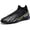 Black - Short Studs, variant on High-Top Soccer Cleats for Men Adult Younth Lightweight Football Shoes with Ankle Support, Breathable Outdoor Turf Cleats for Training and Matches, Long Studs and Short Studs