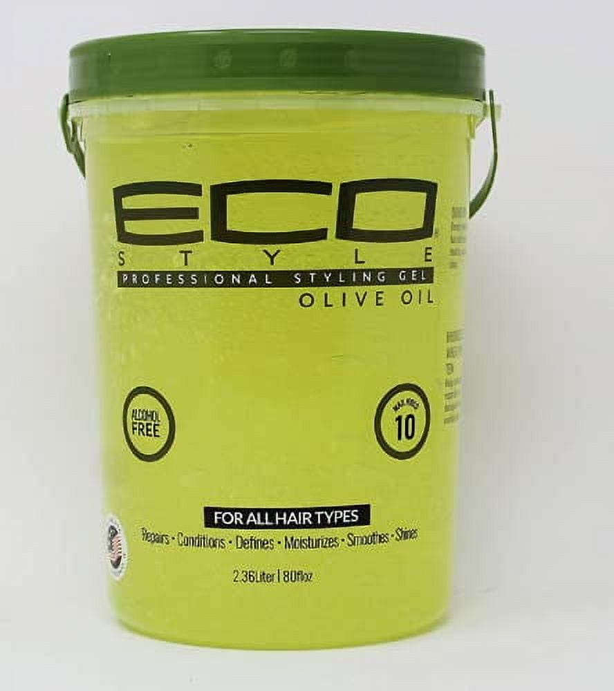 Ecoco Eco Style Gel With Argan & Olive Oil, Promotes Healthy Hair, Maximum Hold, 8 Oz - View #2
