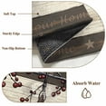 thumbnail image 2 of Texas Star Brown Area Rug 8x10 Washable Rug Non Slip Farmhouse Berry Wooden Vintage Large Area Rug Soft Stainresistant Indoor Floor Carpet for Living Room Bedroom Home Office Dining Room Nursery, 2 of 8