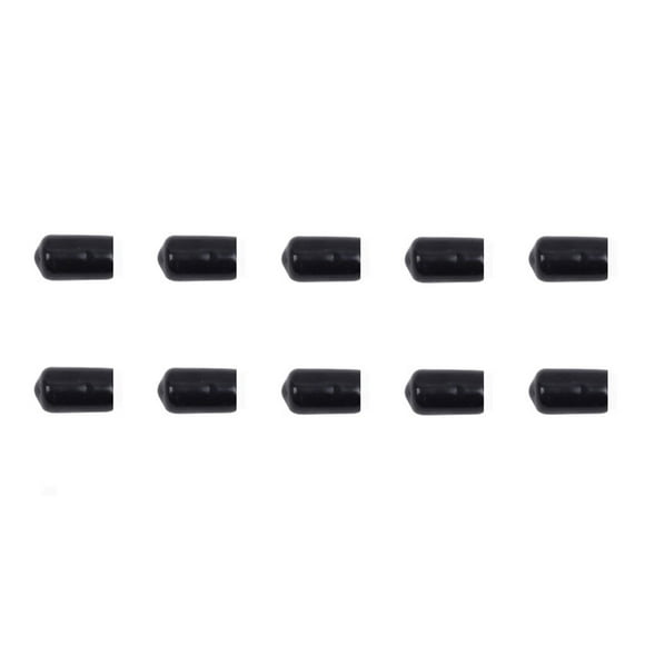 10 puntas de flecha de goma de 8 mm para tiro con arco.