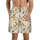 thumbnail image 1 of Balery Cartoon Poodle Dog Traje de Baño Estilo Hawaiano para Hombre, Shorts de Secado Rápido con Bolsillos-X-Large, 1 of 6