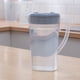 thumbnail image 5 of Xihbxyly Jarra de Agua de Plástico, Tapa Transparente con Pico Vertedor, Soporte para Té Helado y Limonada, Diseño Fácil de Limpiar, Multiusos para El Hogar o Fiestas, Tamaño 22,5 X 19 X 19 Cm, 5 of 6