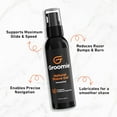 thumbnail image 3 of Groomie Natural Shave Gel for Delicate Skin Unscented Pre-Shave for Women & Men, 60ml, 3 of 6