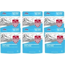 Mountain House Freeze Dried Chili Mac with Beef - Pro-Pak® Emergency Survival Food for Camping, Hiking and Backpacking - 6 Pouches