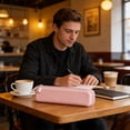 thumbnail image 6 of Silicone Pencil Pouch, Waterproof Minimalist Pencil Case for s, Holds 30 Pens, Compact Office Travel Storage Bag, 8.86 x 1.97 Inches, 6 of 6