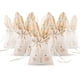 thumbnail image 1 of 6-Pack Bunny Gift Bags for Easter & Kids Parties, Bunny Linen Drawstring Bags, Baby Shower Favors, Sweet Candy Bags, 1 of 5