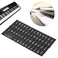 thumbnail image 3 of Pegatina Transparente Para Teclado, Pegatinas De Piano Para Teclas, Pegatina Para Teclado De Piano, Pegatinas Adhesivas Transparentes Para La Escuela Para El Hogar, 3 of 7