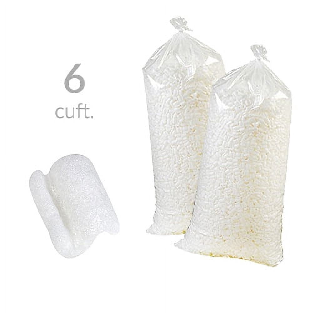 Uboxes Packing Peanuts, Biodegradable Industrial Packaging, 6 cuft