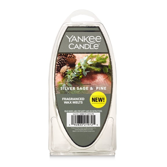 Yankee Candle Wax Melts Silver Sage & Pine