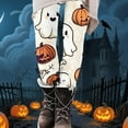 thumbnail image 2 of Halloween Leggings for Women Funny Graphic Printed High Waist Stretchy Jeggings Long Pants Festive Holiday Outfits (XXL, Multicolor-I), 2 of 7