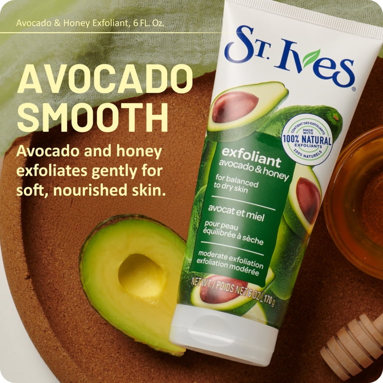 Avocado & Honey Face Scrub, 2-Pack photo 3