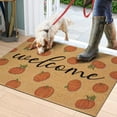 thumbnail image 4 of FRAMICS Fall Door Mat Outdoor, Welcome Coir Doormat Non Slip, Pumpkin Door Mat Outside Entrance, Thanksgiving Door Mat for Autumn, Fall Front Door Mat Indoor for Fall Thanksgiving Decor, 18" x 30", 4 of 6