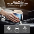 thumbnail image 5 of Camouflage 18oz Double Drinking Coffee Mug – Vacuum Insulated Stainless Steel Travel Cup with Leakproof Lid, 316 Steel Thermos Tumbler for Hot & Cold Beverages, 5 of 6