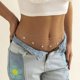 thumbnail image 2 of Rhinestone Waist Belly Chain for Women Diamond Butterfly Waist Chain Crystal Body Chains Summer Beach Waist Belt Chain Jewelry for Women, 2 of 5