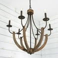 thumbnail image 5 of Capital Lighting - Tybee - Chandelier 6 Light Nordic Grey - in Industrial style, 5 of 10