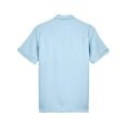 thumbnail image 5 of Men's Two-Tone Bahama Cord Camp Shirt - CLOUD BLUE/ CREM - 2XL, 5 of 5