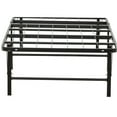 thumbnail image 5 of JERFIT Twin Metal Bed Frame with 14 Inch Underbed Storage, Heavy Duty Steel Mattress Foundation Platform, No Box Spring Needed, Easy Assembly, Black, 5 of 5