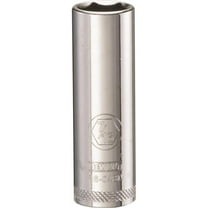 Stanley Tools 227539 0.43 in. Deep Socket - 0.25 in. Drive