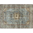 thumbnail image 1 of Ahgly Company Machine Washable Indoor Rectangle Traditional Sage Green Area Rugs, 8' x 12', 1 of 7
