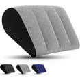 thumbnail image 1 of AIR-Portable Wedge Pillow Inflatable Cushion - Body Positioners Lightweight Wedge Pillow for Sleeping, Leg Elevation, Use in Bed, Travel, Camping, Fast Inflating Deflation (Grey), 1 of 4