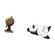 thumbnail image 5 of Figura de escritorio,Reloj de mesa con figura de globo terráqueo,decoración para oficina y hogar,Reloj de pared,Reloj de pared de panda,decoración para el hogar,lindo y creativo.,Reloj de, 5 of 8