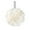 White, variant on 60g Lace Bath Ball - Double Layer, Exfoliating, for Shower, Creates Rich Foam
