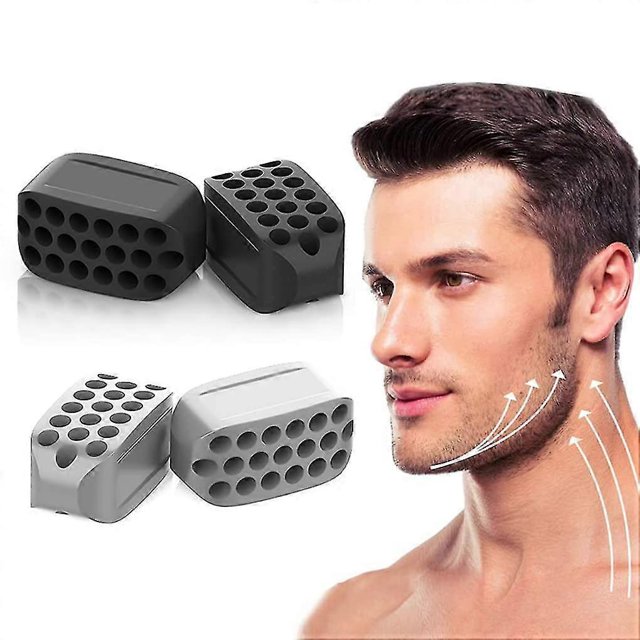 Jawline Exerciser, 4 Pack Of Jaw Exerciser For Men And Women, Facial Exerciser Make Your Face Contour Clearer, Skin Firmer, Help You Younger And Healt