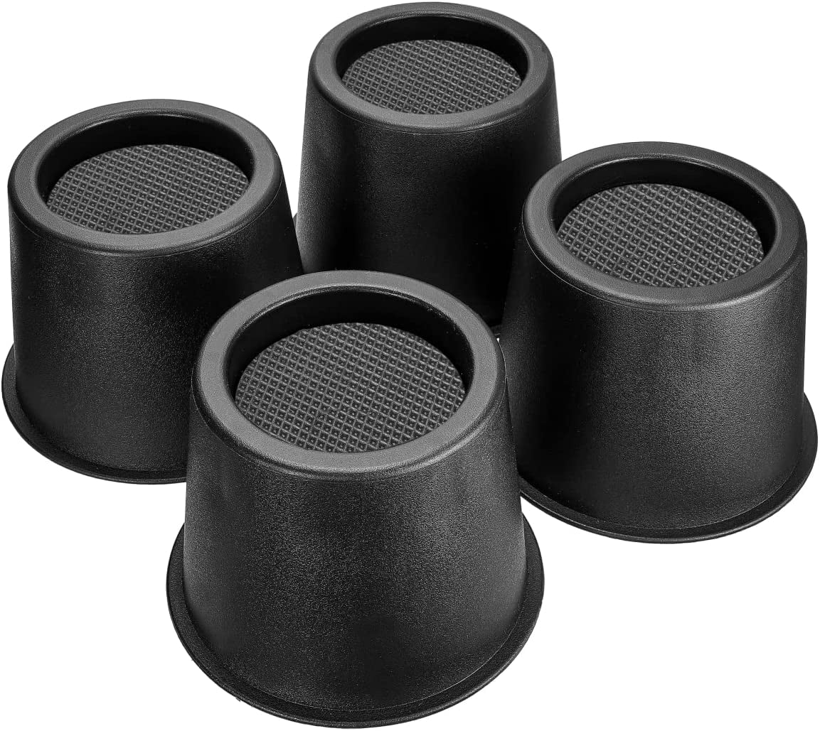 Round Bed Chair Risers With Foam Pads Furniture Raisers Lifter for