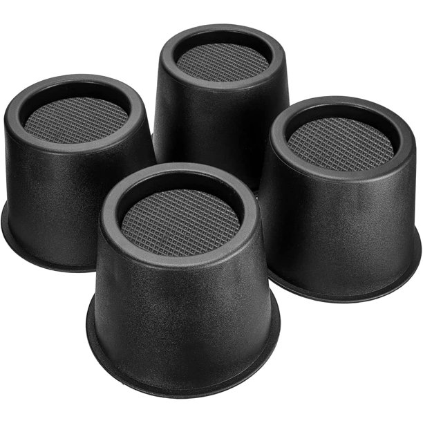 Round Bed Chair Risers With Foam Pads Furniture Raisers Lifter for