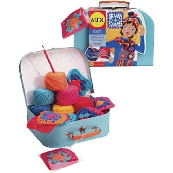 Kids Square Dress Crochet Kit - S/S - Easy - (6220-11)