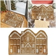 thumbnail image 1 of BotaniNest Christmas Doormat Festive Holiday Rug Cute Brown Christmas Welcome Coir Door Mat Non Slip Entrance Rugs For Indoor Outdoor Bathroom Kitchen Deco, 1 of 7