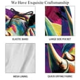 thumbnail image 4 of luoweisi Men's Beach Shorts Quick Dry Swim Trunks with Mesh Lining Abstract Rhinoceros S, 4 of 5