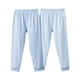 thumbnail image 1 of Odeerbi 2-12 Años Niños Niñas 2 Pcs Algodón Pijama Pantalones Térmicos Pantalones Largos Johns Sleepwear Pantalones Invierno Leggings Caliente, 1 of 4