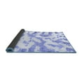 thumbnail image 2 of Ahgly Company Indoor Square Abstract Blue Modern Area Rugs, 7' Square, 2 of 4