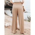 thumbnail image 5 of Women Linen Palazzo Pants, 5 of 8