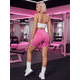 thumbnail image 3 of Set De Dos Biker Short Mujer Stretch Unitalla Shore Dama Chores Gym Talle Alto, 3 of 5