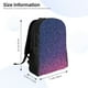 thumbnail image 4 of Fotbe Violet Glitter Mochila de Viaje para Laptop, Mochila Ejecutiva Delgada y Resistente 15.6", 4 of 8