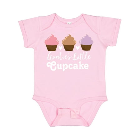 

Inktastic Auntie Little Cupcake Niece Gift Gift Baby Girl Bodysuit