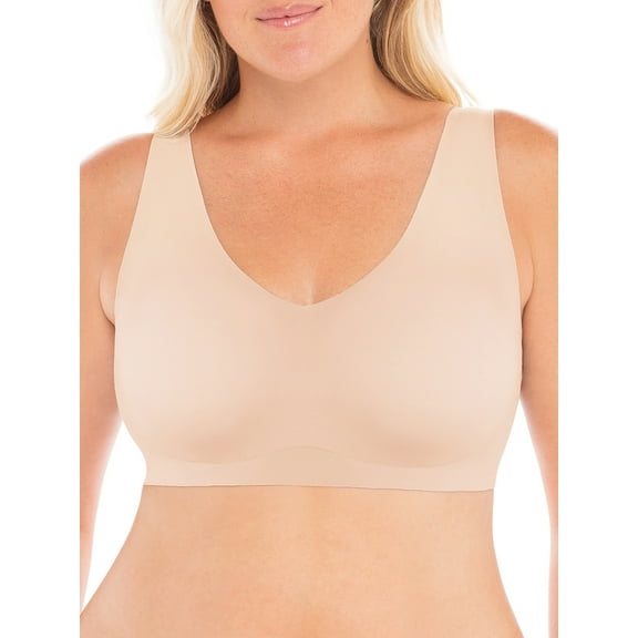 Secret Treasures Women's Wirefree Bonded Bra with Convertible Straps, Sizes up to XXXL