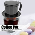 thumbnail image 4 of Vietnamese Stainless Steel Coffee Filter Drip Pot Maker Pot Home Kitchen Office Restaurant Cafe Use, 4 of 8