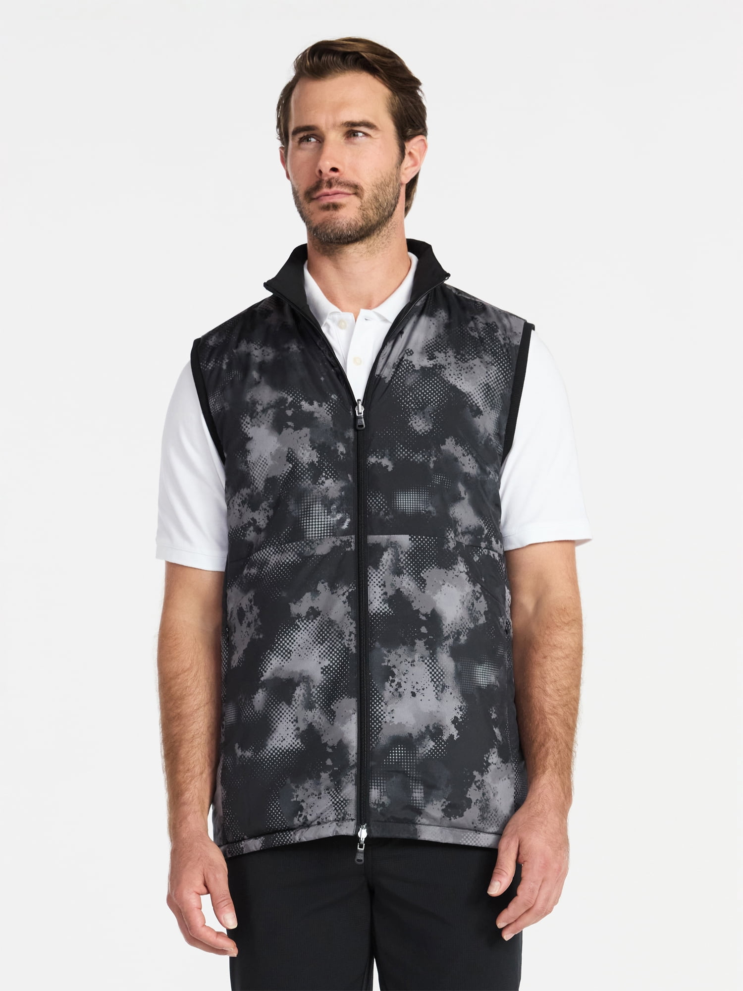 Birdie Bound Men's Reversible Zip Vest, Sizes XS-5XL