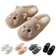 thumbnail image 2 of Chaussons pour Femmes Confortables pour la Maison Design Chat Mignon Chaussures Chaudes Automne et Hiver Chaussures Idéales pour le Confort et le Style, 2 of 8