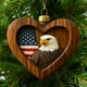 thumbnail image 5 of Christmas Animals Print Acrylic Hanging Ornament, Holiday Gifts for Family, Co-workers, Christmas Tree Decoration, 5 of 8