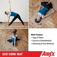 thumbnail image 3 of AIREX Exercise ECO Mat Fitness for Yoga, Physical Therapy, Rehabilitation, Balance & Stability Exercises - ECO Cork Mat, 3 of 6