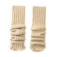 thumbnail image 1 of Calentadores de piernas de punto, calcetines largos de punto, polainas de estilo japonés, puños de bota cálidos, pierna 44cm Yuyangstore Calientapiernas, 1 of 7