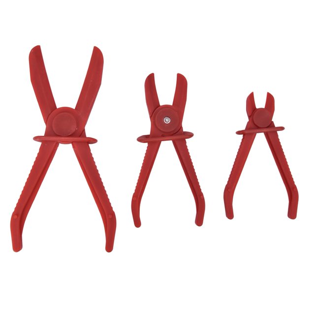 3Pcs Hose Pinch Pliers Fuel Line Brake Clamp Nylon Tool Set Kit for Workshop Factory